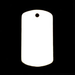 Dog Tag Style ID Tags (3 tags w/ chain)