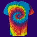 Multi-Color Tie-Dyed T-Shirt